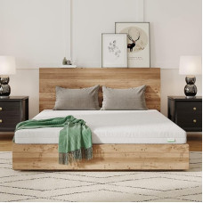 Novilla Matratze 90x200 H2 & H3 7 Zonen Kaltschaummatratze Bezug 60° Waschbar Schaumstoff Rollmatratze 2in1 Öko-Tex Zertifiziert Höhe 18cm