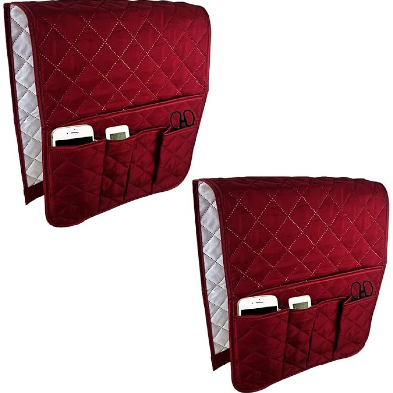 BEISIJIA Sofa Armrest Organiser Hanging Caddy Storage Bag Couch Chair TV Remote Control Holder Armchair Couch Organiser