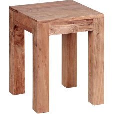 Wohnling Side Table, Wood Natural, 35 x 35 x 45 cm