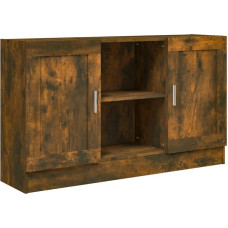 vidaXL Sideboard Chest of Drawers Sideboard Side Cabinet Multi-Purpose Cabinet Standing Cabinet Hallway Cabinet Smoked Oak 120 x 30.5 x 70 cm Wood Material