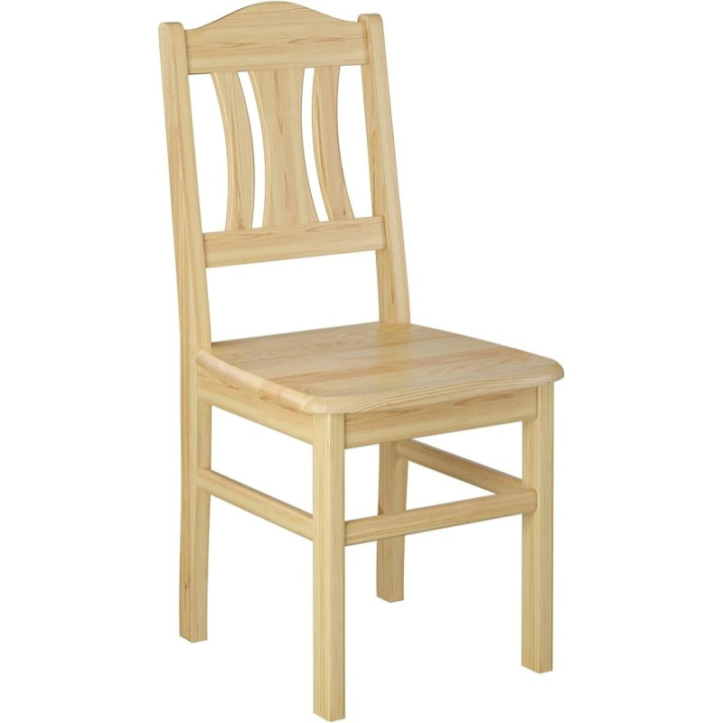Erst-Holz V-90.71-26 Kitchen Chair Solid Wood Pine Dining Room Chair Twin Pack or Single Chair