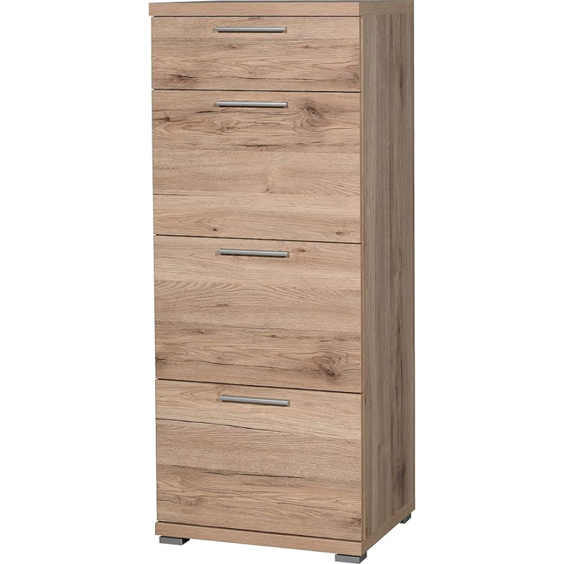 Germania Chest of Drawers, 48 x 120 x 40 cm, Sanremo Oak