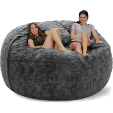 Luxury Fluffy Bean Bags Bean Bags Durable Comfortable Adult Large Bean Bags Room Decor Lounge Chair Bean Bag Living Room
