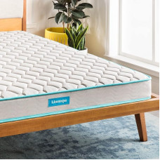Linenspa, Polyester Sprung Mattress 15cm King Size (150cm x 200cm)