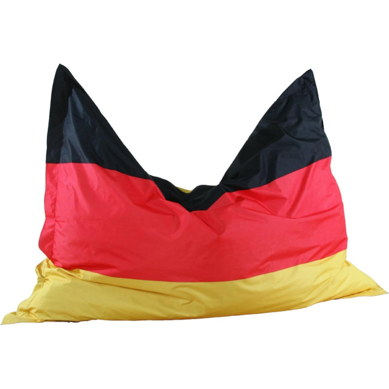 Kinzler K-11290/395 Outdoor 'Germany Flag' Giant Bean Bag Multicoloured 140 x 200 cm