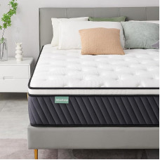 SZsuilong Mattress 90 x 200 cm, 30 cm Thick, Memory Foam, Medium Hardness, Pocket Springs, Mattress for Adults and Children, 7 Comfort Zones, Balanced, Breathable