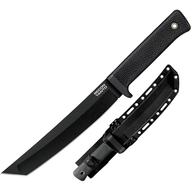 Cold Steel 49LRT Unisex täiskasvanud Recon Outdoor nuga Tanto tera käepide Krey EX SK5 Carbon Steel terav nuga seiklus, armastajad, Outdoor tööriist, mitmevärviline, normaalne