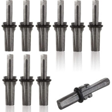 Kivi lõhkuja, 10 tk kivi lõhkumise tööriist, kivi lõhkumise kiilud, betooni lõhkuja, 16 mm, 5/8 tolli pistiku kiilud ja vedrukettad, kivi lõhkumise kiilud, kivi lõhkumise tööriistad betoonile,