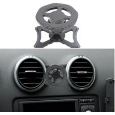 Cookiss magnetiline mobiiltelefoni hoidik, mis sobib Audi A3 8P ja Audi S3 8P jaoks, sobib MagSafe nutitelefoni ja GPS-i jaoks koos auto mobiiltelefoni hoidikuga 360 kraadi reguleeritava vaatenurgaga (must)