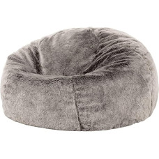 Icon Classic Faux Fur Bean Bag Living Room Bean Bag 85cm x 50cm Large Chair for Bedroom