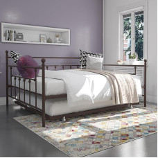 DHP Manila Metal daybed/trundle bed Bronze Double