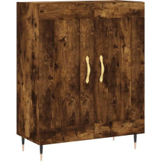 vidaXL Sideboard Smoked Oak 69.5 x 34 x 90 cm Wood Material