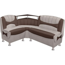 Rodnik Samba New Corner Bench with Shelf and Storage Space, Upholstered Bench, Chest Bench 164 x 128 cm
