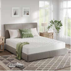 Novilla Taschenfederkernmatratze H3 180x200 7 Zonen Matratze mit Komfortschaum Öko-Tex CertiPUR US Federkernmatratze 20cm Mittelfest