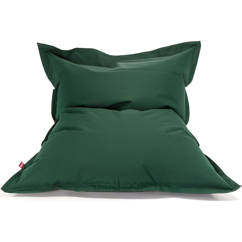 Ecopuf Outdoor Recliner Bag Pillow S - Weatherproof Children's Bean Bag for Garden, Patio & Balcony - Bean Bag 140 x 100 cm - Floor Cushion with EPS Filling