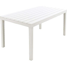 Sumatra Table – 01793, White, 138 x 80 x 8 cm