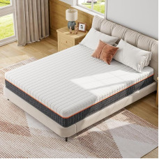 Vesgantti Mattress 90 x 200 cm Ergonomic Cold Foam Mattress 7-Zone Height 16 cm Medium Firm Oeko-Tex Certified with Breathable Cover