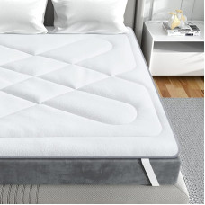 BedStory Mattress Protector (180 x 200 cm) Bamboo Cover Extra Soft Dust Mite Proof and Breathable Ideal for Sofa, Bz, Caravan, Travel etc