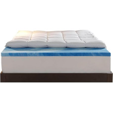Sleep Innovations Memory Foam Double Layer Mattress Topper 4