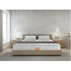 Marcapiuma Single Mattress Rainbow Plus Organic Soia Visco 100 x 200 h. 21 cm Orthopaedic H3 Fixed Visco Mattress Removable Silver Cover Against Mite, Made in Italy