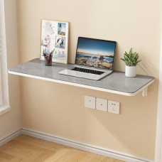 Platzsparender Wand-Klapptisch – Esstisch aus Holz für Küche, Arbeitszimmer oder Wäsche – vielseitige schwimmende Arbeitsplatte für kleine Räume