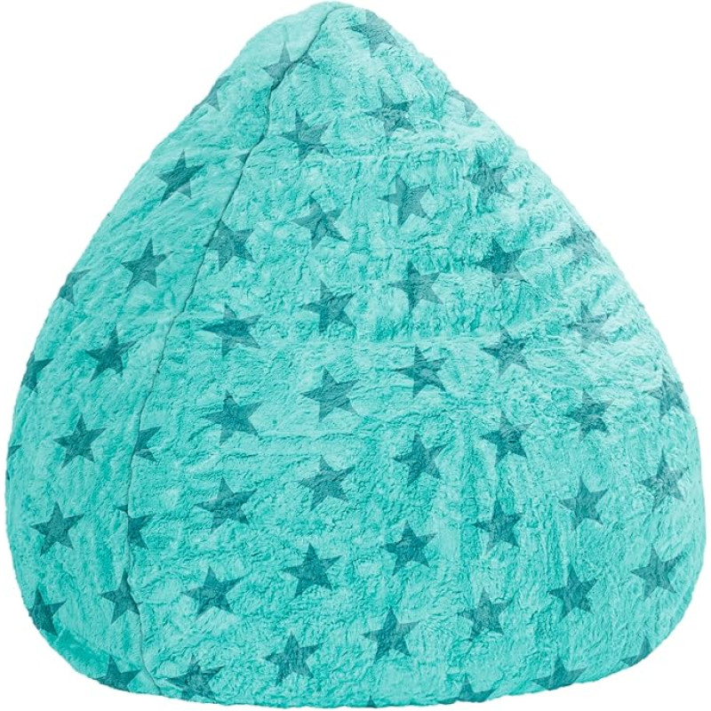 Sitting Point Fluffy Stars Bean Bag