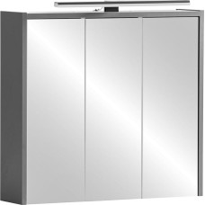 Schildmeyer Palermo 157493 Mirror Cabinet, Anthracite, 65 x 16 x 62.7 cm