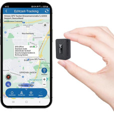 Micro GPS Tracker Magnet Realtime Mini GPS Locator Real Time Satellite Portable Location Tracker 1500 mAh Battery, Geo-Fence Alarm Free App for Children Motorcycle Car