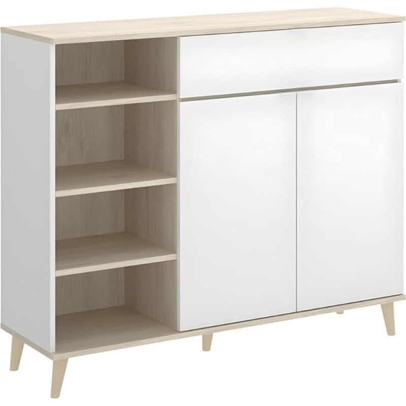 Rimobel Wok Kitchen Utensil, Chipboard, White, Normal