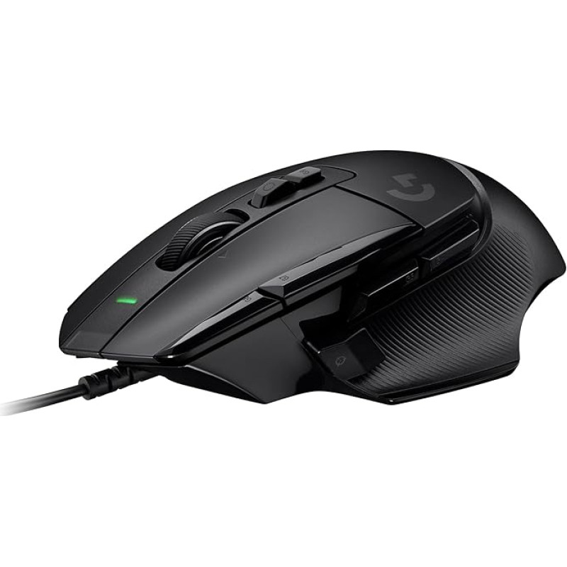 Logitech G 502 x Wired Gaming Mouse - Lightforce Hybrid Optical-Mechanical Primary Switch, Hero 25K Gaming Sensor, Compatible PC - macOS/Windows - Black