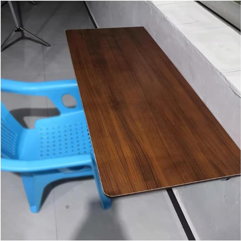 Faltbarer Wandschreibtisch, zusammenklappbar, schwimmend, Werkbank für Zuhause, Büro, Garage, Küche, Esszimmer (Walnuss-Finish, 20 x 60 cm), platzsparend, vielseitig, montierbarer Schreibtisch
