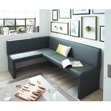 Generic Corner Bench Faux Leather Dining Room Bench Seat Corner Kitchen Bench