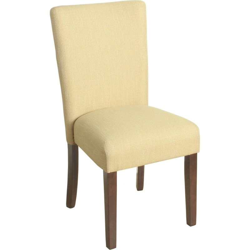 HomePop Parsons Classic Upholstered Dining Chair - Yellow - Single Pack