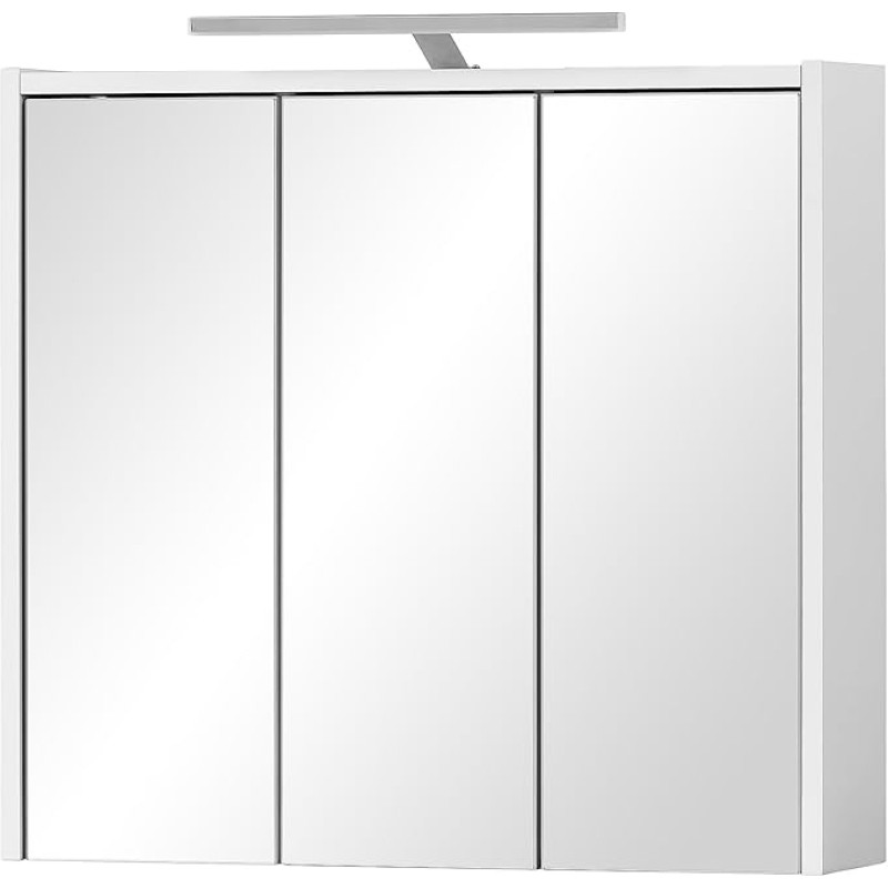 Schildmeyer Dex 155120 Mirror Cabinet Matt White 65 x 16 x 64 cm