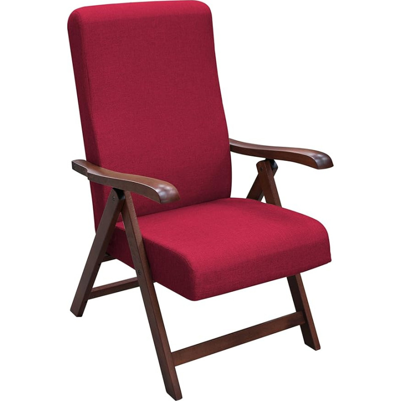 POLTRONA MIAMI NOCE CUSCINO BORDO'