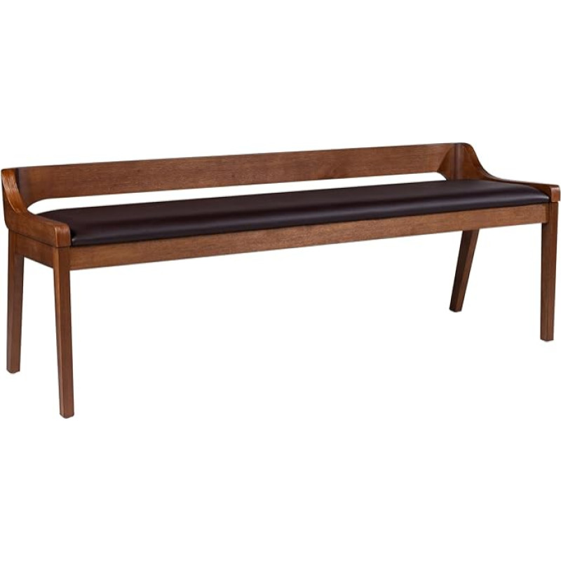 Boraam Rasmus Dining Bench Chestnut Wire Brush