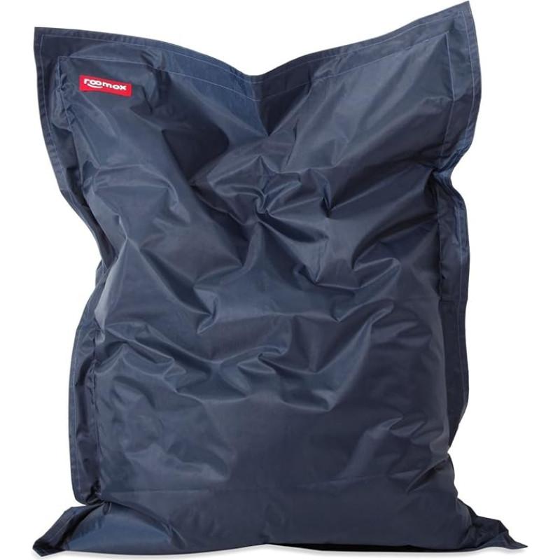 ROOMOX Original XXL Bean Bag Giant Bean Bag for Indoor and Outdoor Use 160 x 120 x 30 cm Solid Bean Bag Floor Cushion Made of Water-Resistant Polyester