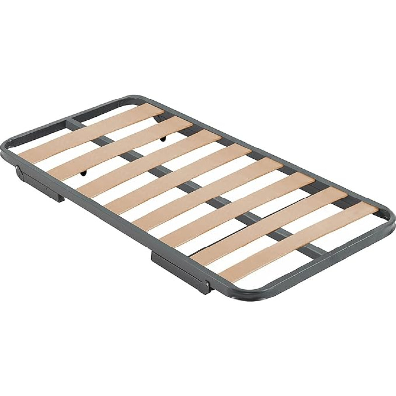 Cama express Lower Slatted Frame for Nest Bed | Folding Legs and Wheels | 90 x 190 cm