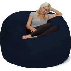 Chill Bag 6ft Giant Bean Bag - Navy Blue