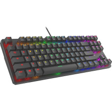 TECWARE Phantom 87 Key Mechanical Keyboard, RGB led, Outemu RED Switch (US Layout)