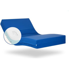 Gerialife® Geriatrische Krankenhaus-Gelenkmatratze | 3 cm viskoelastischer Schaumstoff | Wasserdichter hygienischer Bezug (90x200)