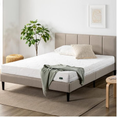 Zinus Comfort Cut Foam Mattress Adaptable 7-Zone Mattress, 100 x 200 cm, Height 16 cm, H2 Medium Firm Mattress in a Box with Washable Cover up to 40 °C, Oeko-Tex