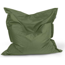BuBiBag Bean Bag Seat Cushion Bean Bag Rectangle Size 160 x 145 cm Indoor and Outdoor (Khaki)