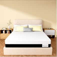 Memory Matratzen Mattress 160 x 200 cm, Cold Foam Mattress, 26 cm Height H3 Hardness, 7-Zone Body Relief, with Removable Cover, Ideal for Family Bedrooms (160 x 200 x 26 cm)