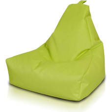 Ecopuf Keiko S Bean Bag - Outdoor and Indoor Bean Bag Made of Polyester with Anti-Loss Zip - 75 x 70 cm
