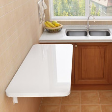Platzsparender Klapptisch zur Wandmontage, robuster faltbarer Schreibtisch für Küche, Wohnzimmer, Schlafzimmer und Hausbar – vielseitiges und langlebiges Design für einfache Organisation