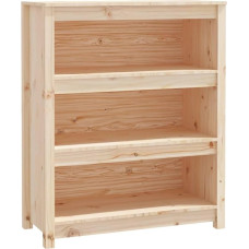 vidaXL Bookcase, Bookcase with Lots of Storage Space, Standing Shelf for Bedroom, Living Room, Office, Office Shelf, Storage Shelf, Solid Pine Wood