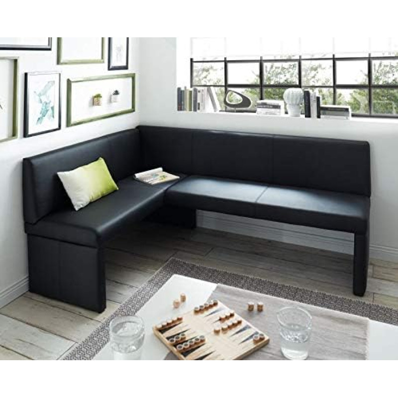 Generic Corner Bench Faux Leather Dining Room Bench Seat Corner Kitchen Bench