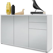 Vladon Ben V3 Chest of Drawers, White