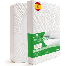 Enviroflex Quilted Mattress Topper Universal Comfort with Waterproof Protection Extra Soft Breathable Design for All Seasons (152 x 200 x 40 cm)